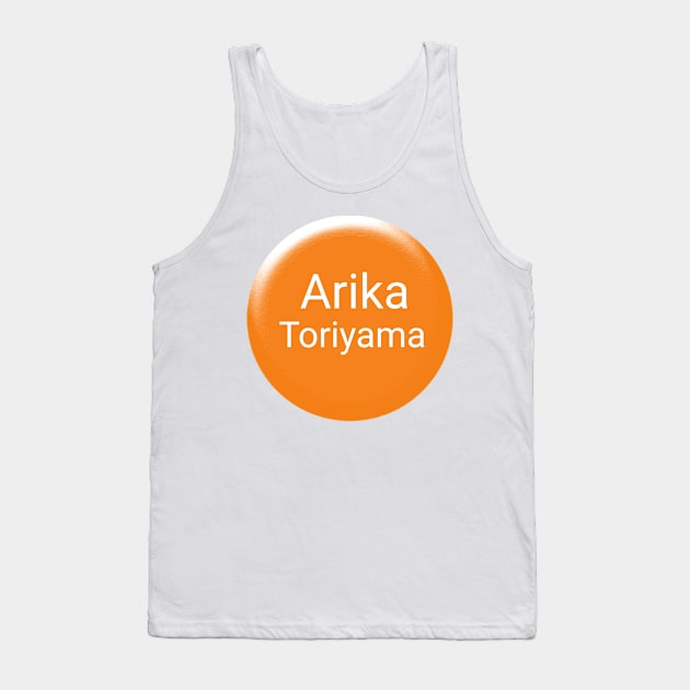 Akira Toriyama Tank Top by Light Up Glow 